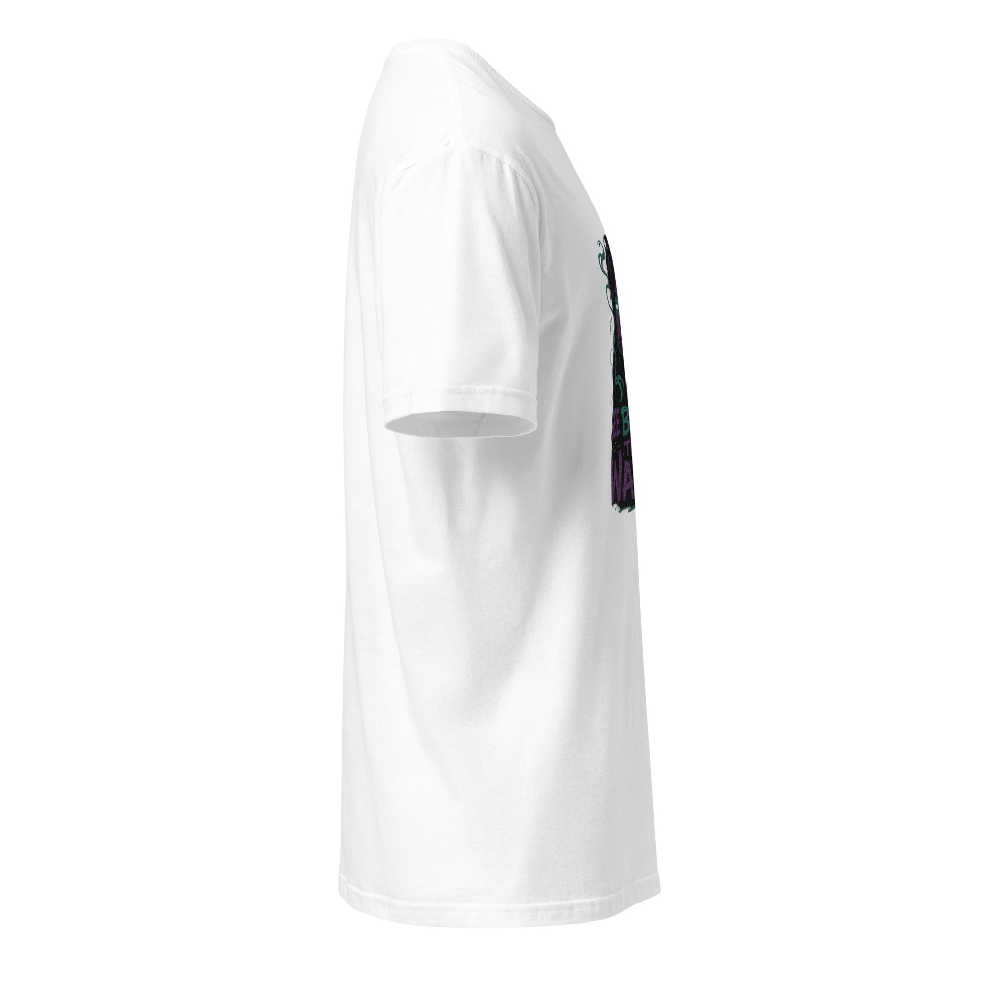 Alleyway Oracle – See Beyond the Walls - Short-Sleeve Unisex T-Shirt - Graphic Tee - White - Right side