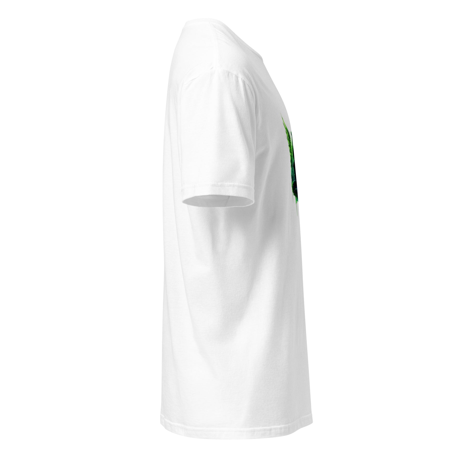 Club Seraph  – Rave Graffiti - Short-Sleeve Unisex T-Shirt - Graphic Tee - White - Right side