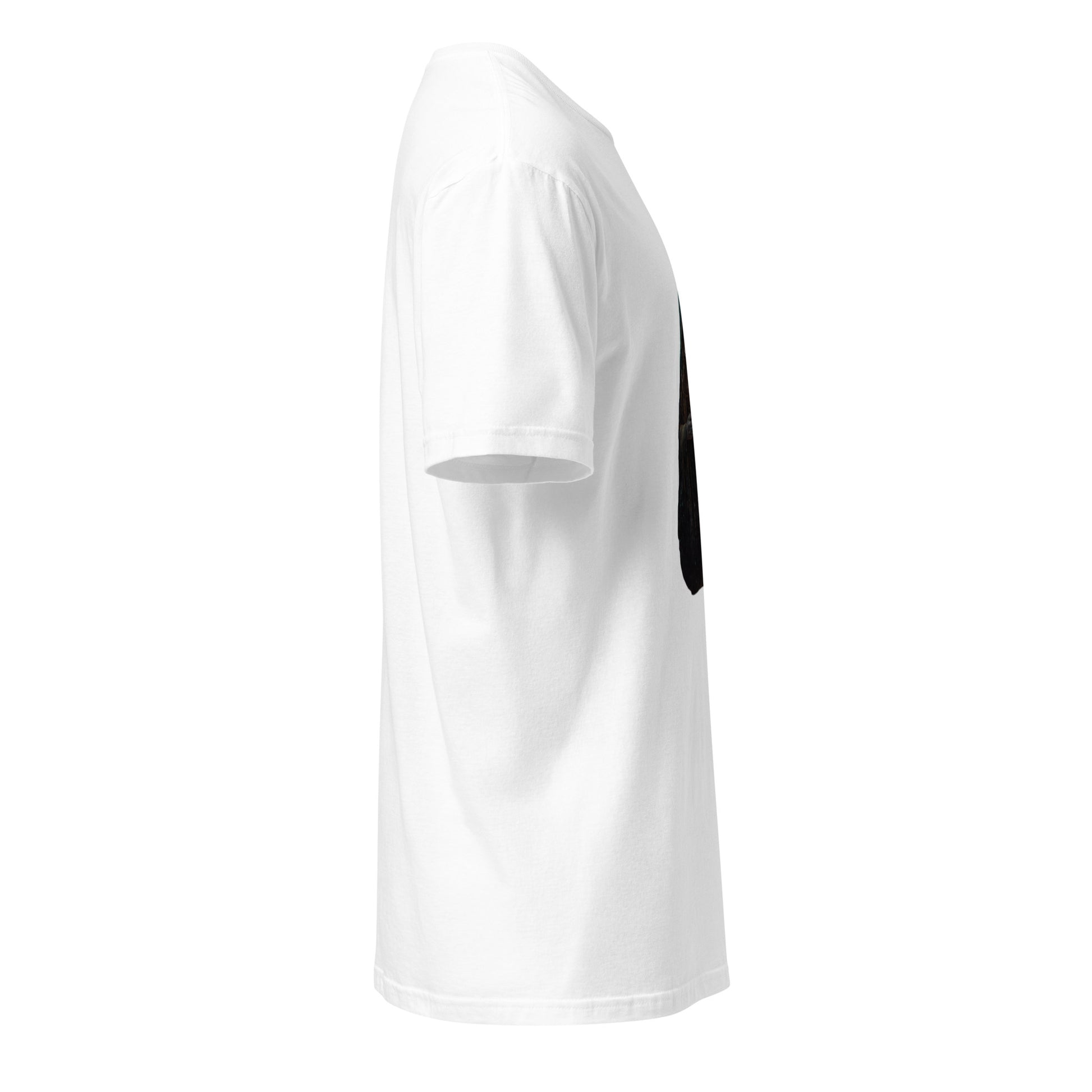 Cover Up Street Saint: Broadcast Faith - Short-Sleeve Unisex T-Shirt - Graphic Tee - White - Right side