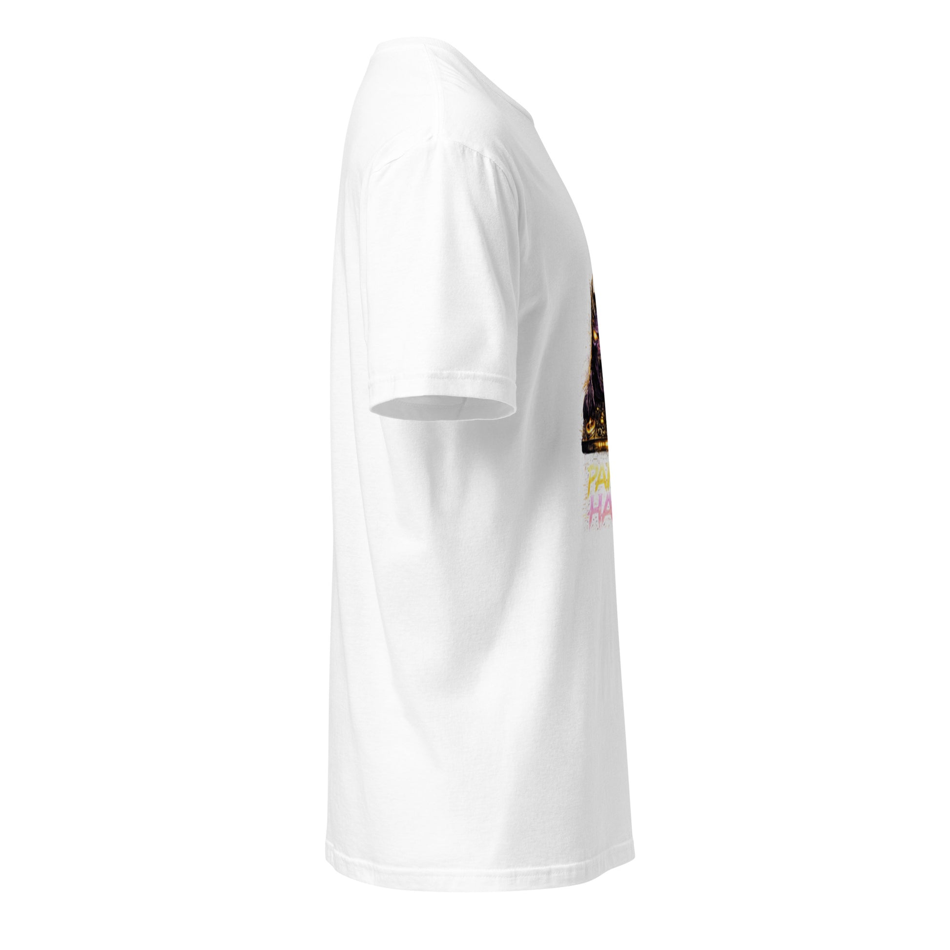 Party Hard – Demon Rave Festival  - Short-Sleeve Unisex T-Shirt Graphic Tee - White - Right side